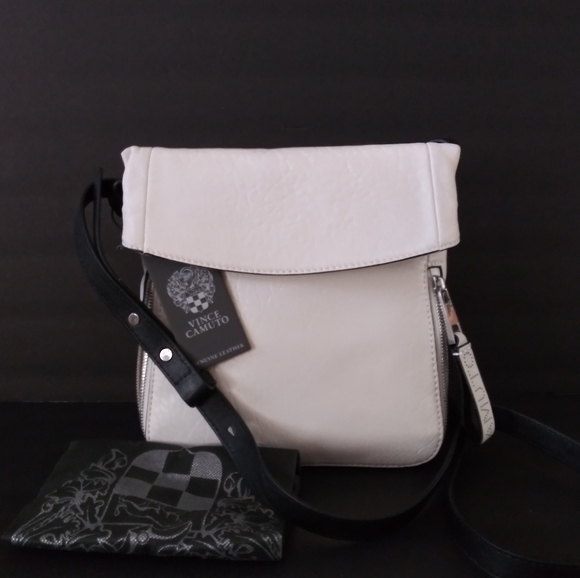 NWT VINCE CAMUTO LEATHER SMALL CROSSBODY SHOULDER BAG